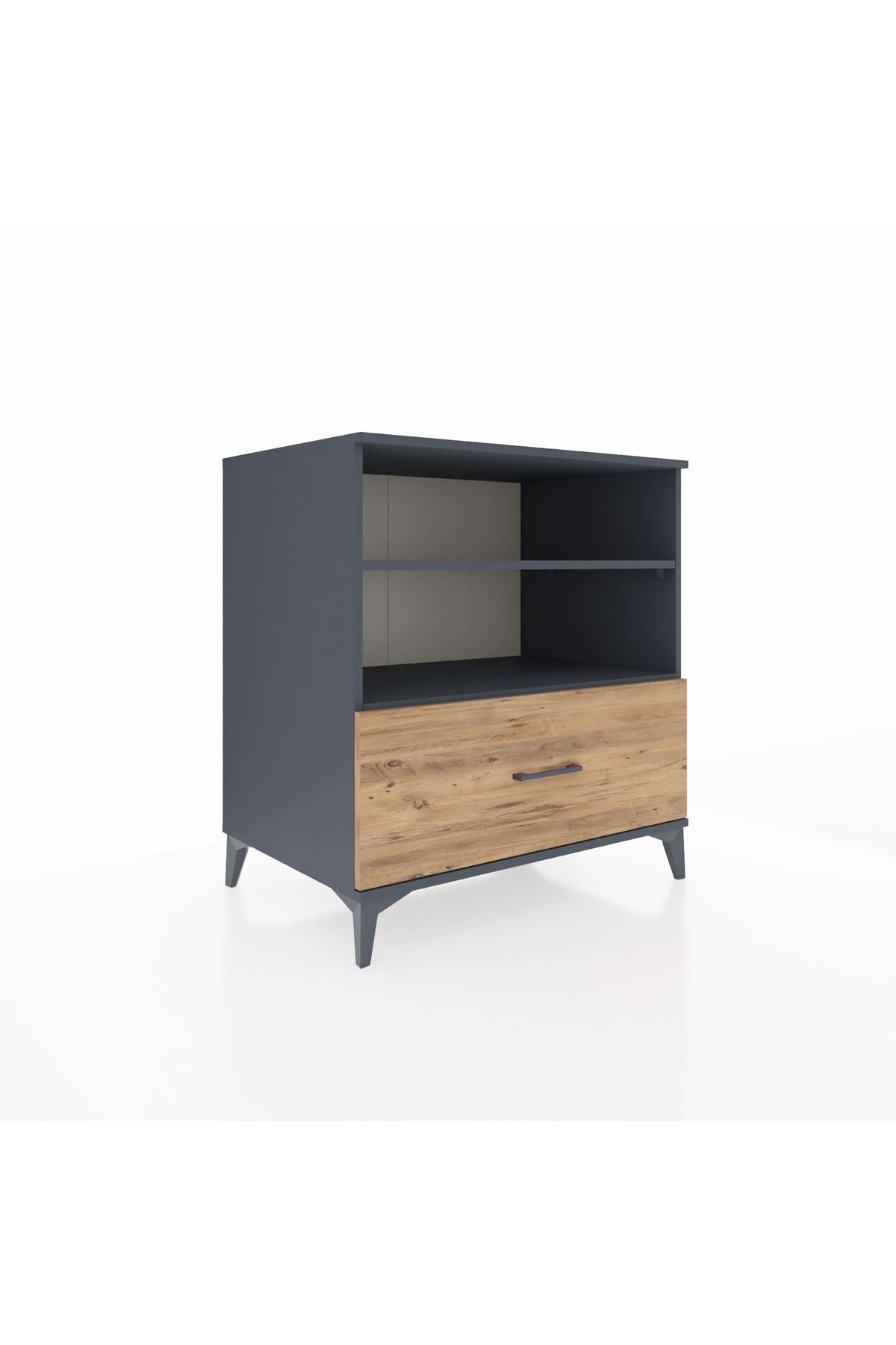 Kronos Şifonyer 2 Raflı Tek Çekmeceli 88x59x96 - S70M022V6C
