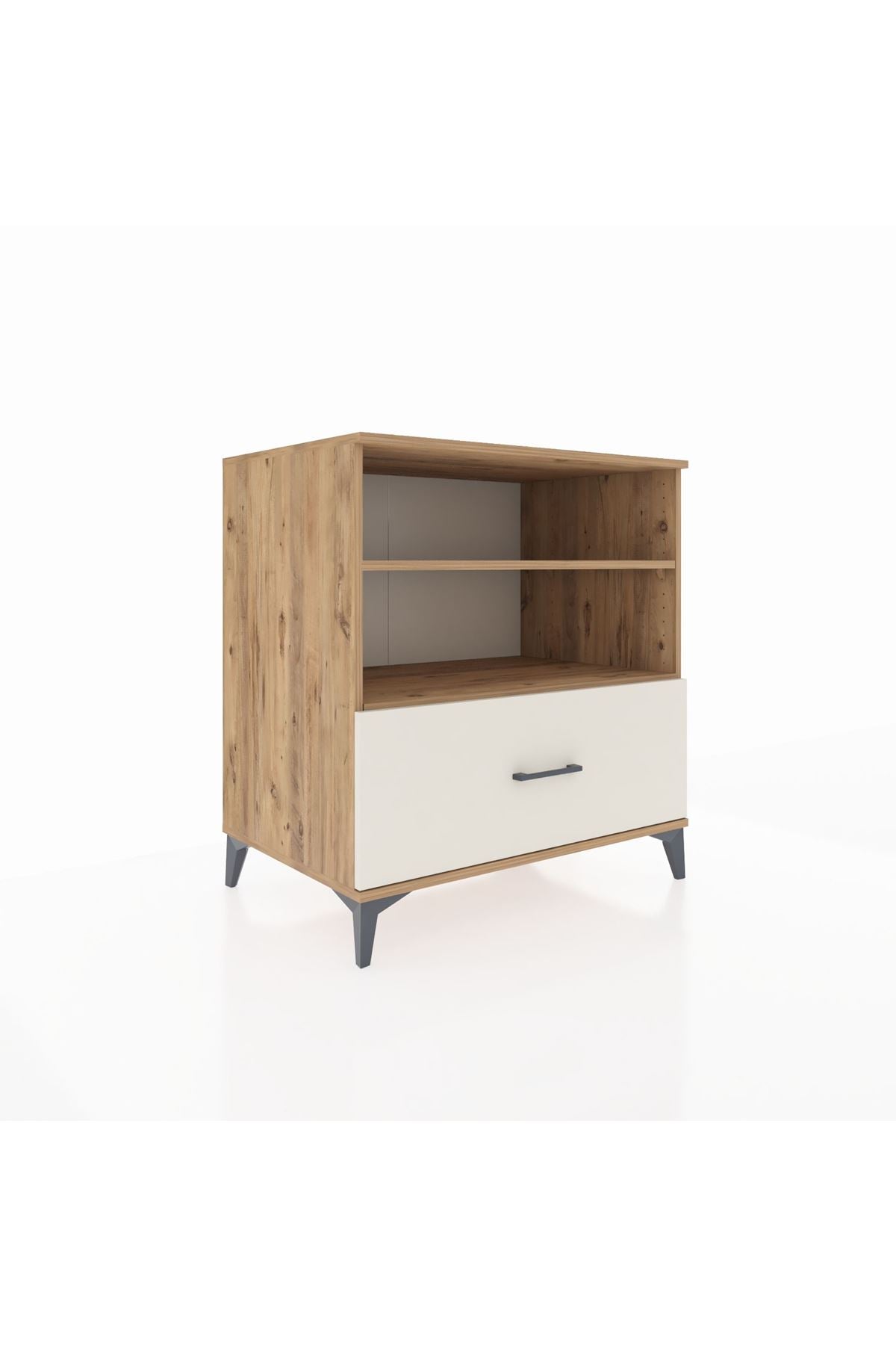 Kronos Şifonyer 2 Raflı Tek Çekmeceli 88x59x96 - S70M022V7C