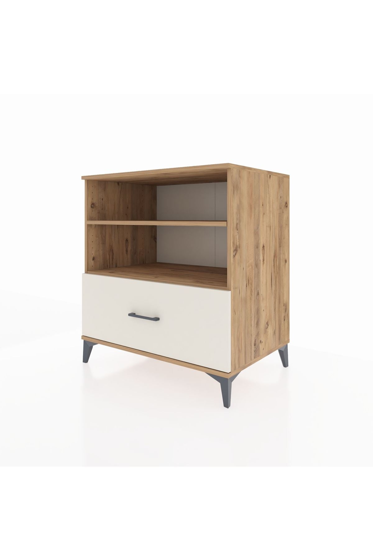 Kronos Şifonyer 2 Raflı Tek Çekmeceli 88x59x96 - S70M022V7C