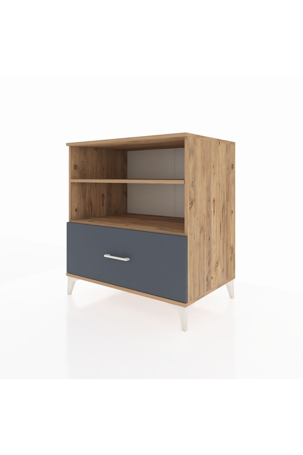 Kronos Şifonyer 2 Raflı Tek Çekmeceli 88x59x96 - S70M022V8C