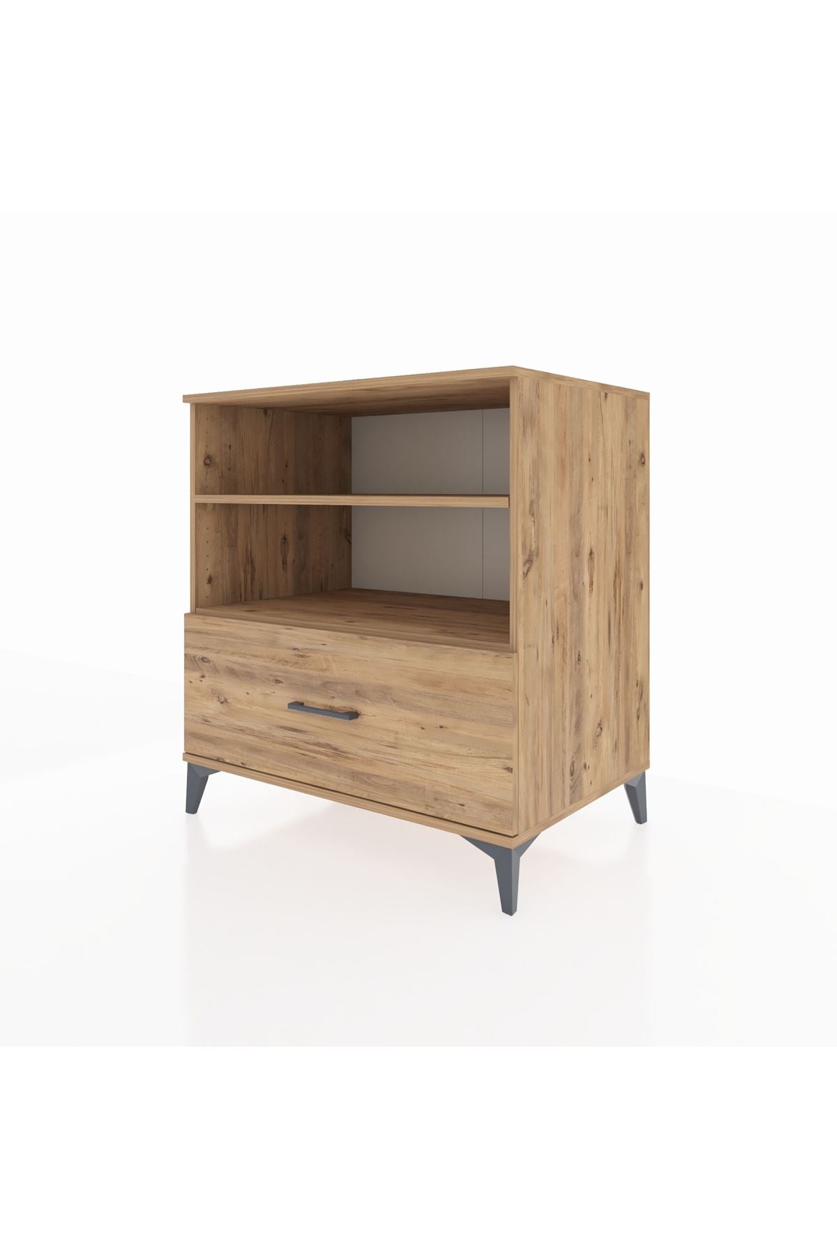 Kronos Şifonyer 2 Raflı Tek Çekmeceli 88x59x96 - S70M022V9C