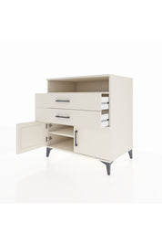 Kronos Şifonyer 2 Raflı 2 Çekmeceli 2 Kapaklı 88x59x96 - S70M024V1C