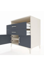 Kronos Şifonyer 2 Raflı 2 Çekmeceli 2 Kapaklı 88x59x96 - S70M024V2C