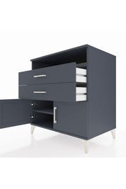 Kronos Şifonyer 2 Raflı 2 Çekmeceli 2 Kapaklı 88x59x96 - S70M024V5C
