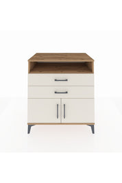 Kronos Şifonyer 2 Raflı 2 Çekmeceli 2 Kapaklı 88x59x96 - S70M024V7C