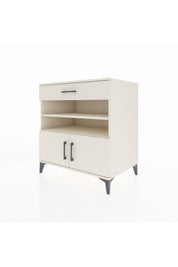Kronos Şifonyer 3 Raflı Tek Çekmeceli 2 Kapaklı 88x59x96 - S70M026V1C