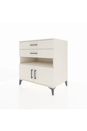 Kronos Şifonyer 2 Raflı 2 Çekmeceli 2 Kapaklı 88x59x96 - S70M027V1C