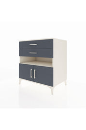 Kronos Şifonyer 2 Raflı 2 Çekmeceli 2 Kapaklı 88x59x96 - S70M027V2C