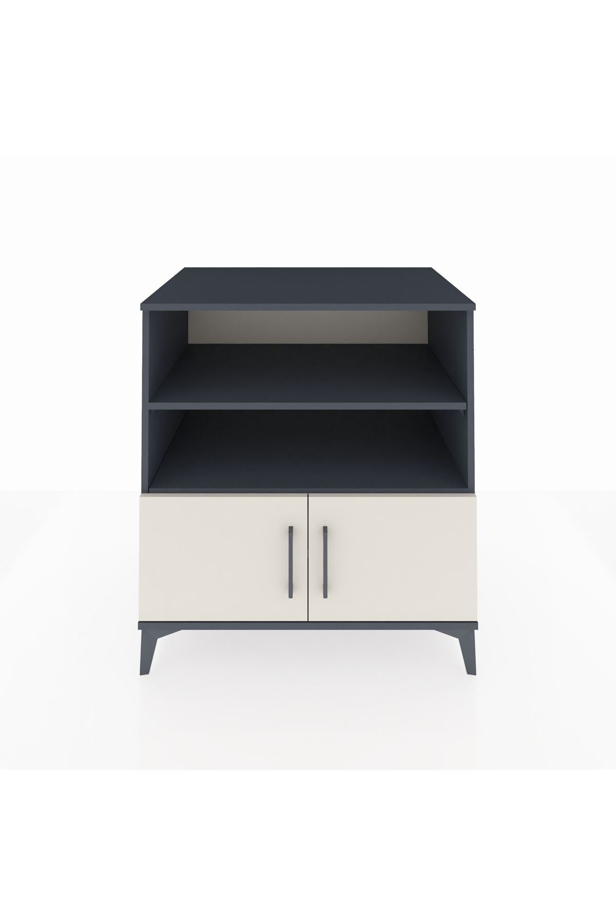 Kronos Şifonyer 3 Raflı 2 Kapaklı 88x59x96 - S70M028V4C
