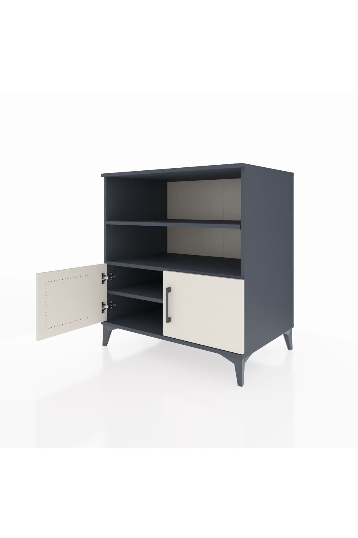 Kronos Şifonyer 3 Raflı 2 Kapaklı 88x59x96 - S70M028V4C