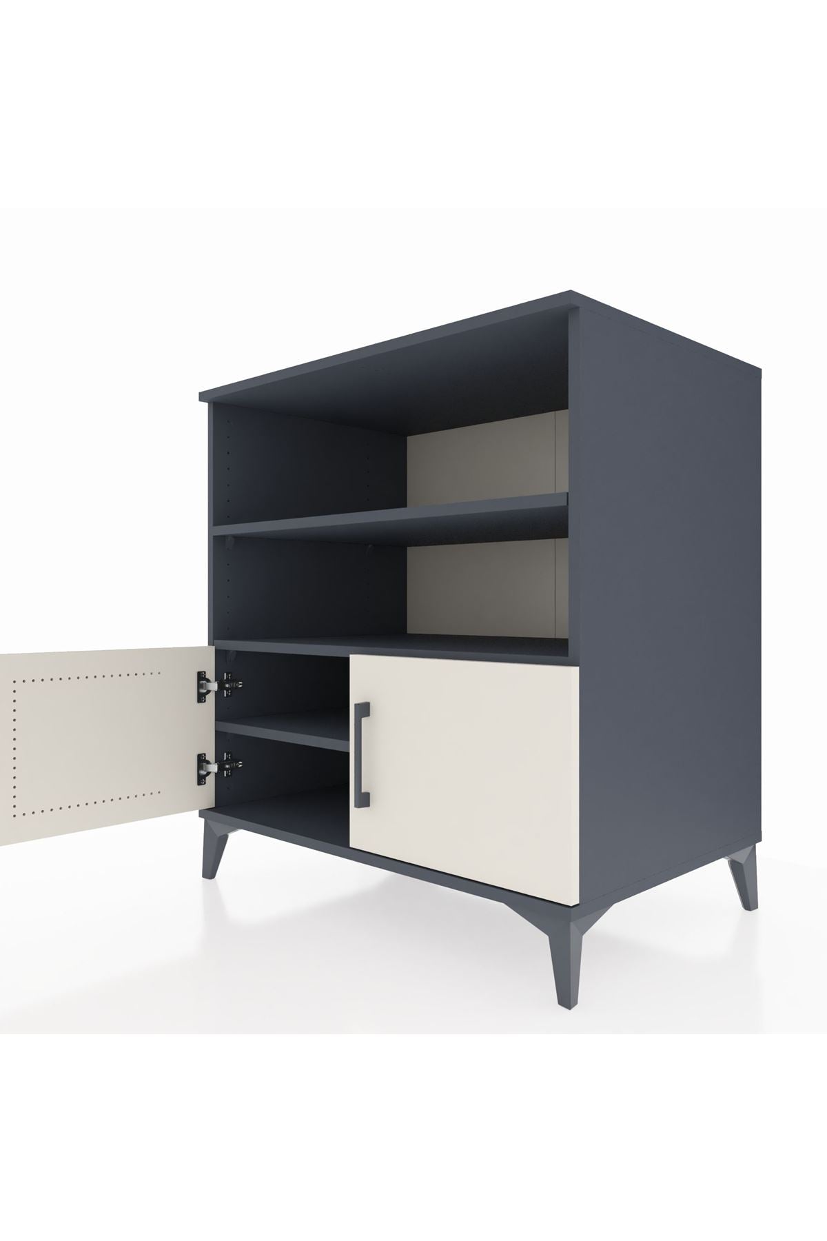 Kronos Şifonyer 3 Raflı 2 Kapaklı 88x59x96 - S70M028V4C
