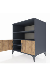 Kronos Şifonyer 3 Raflı 2 Kapaklı 88x59x96 - S70M028V6C