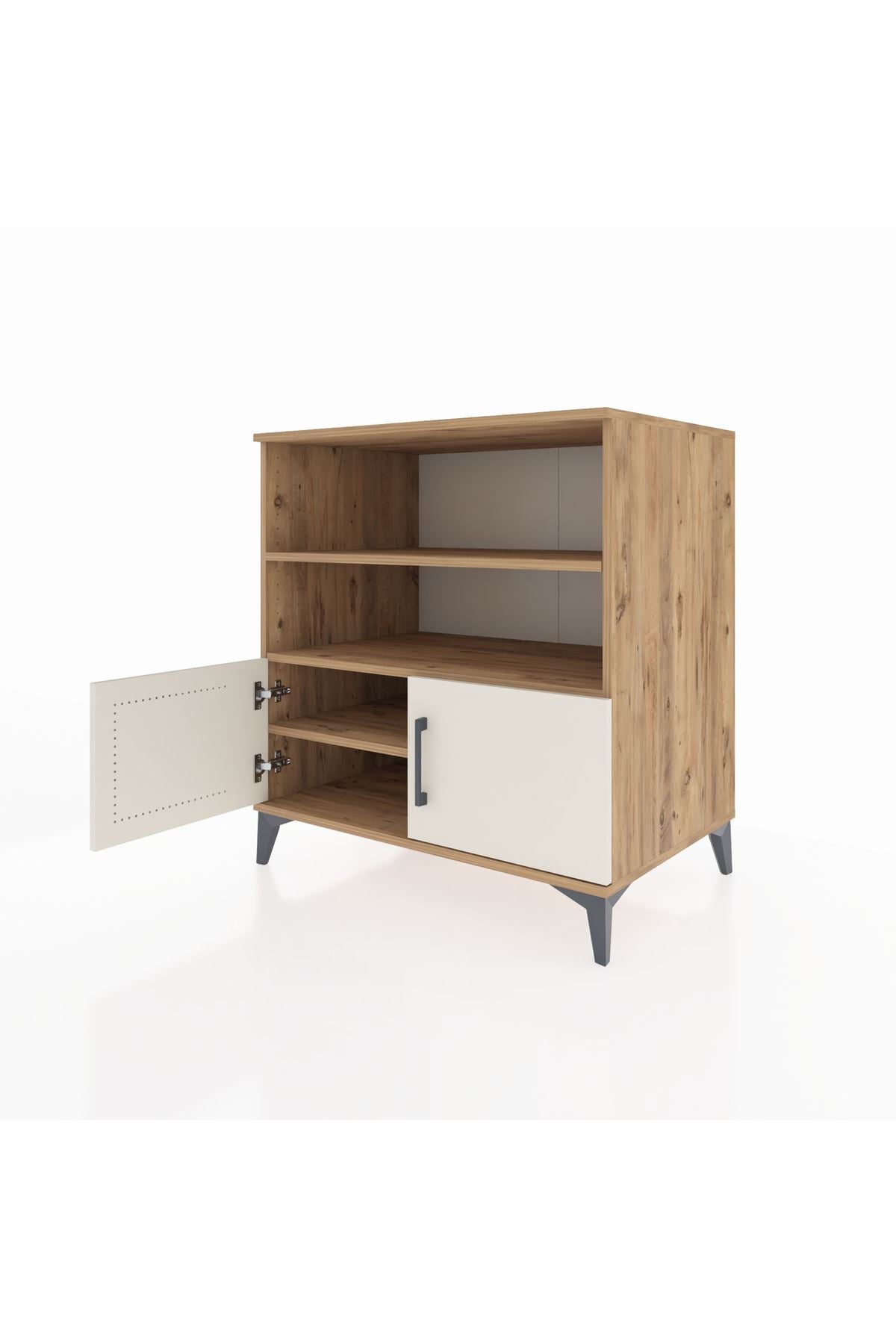 Kronos Şifonyer 3 Raflı 2 Kapaklı 88x59x96 - S70M028V7C