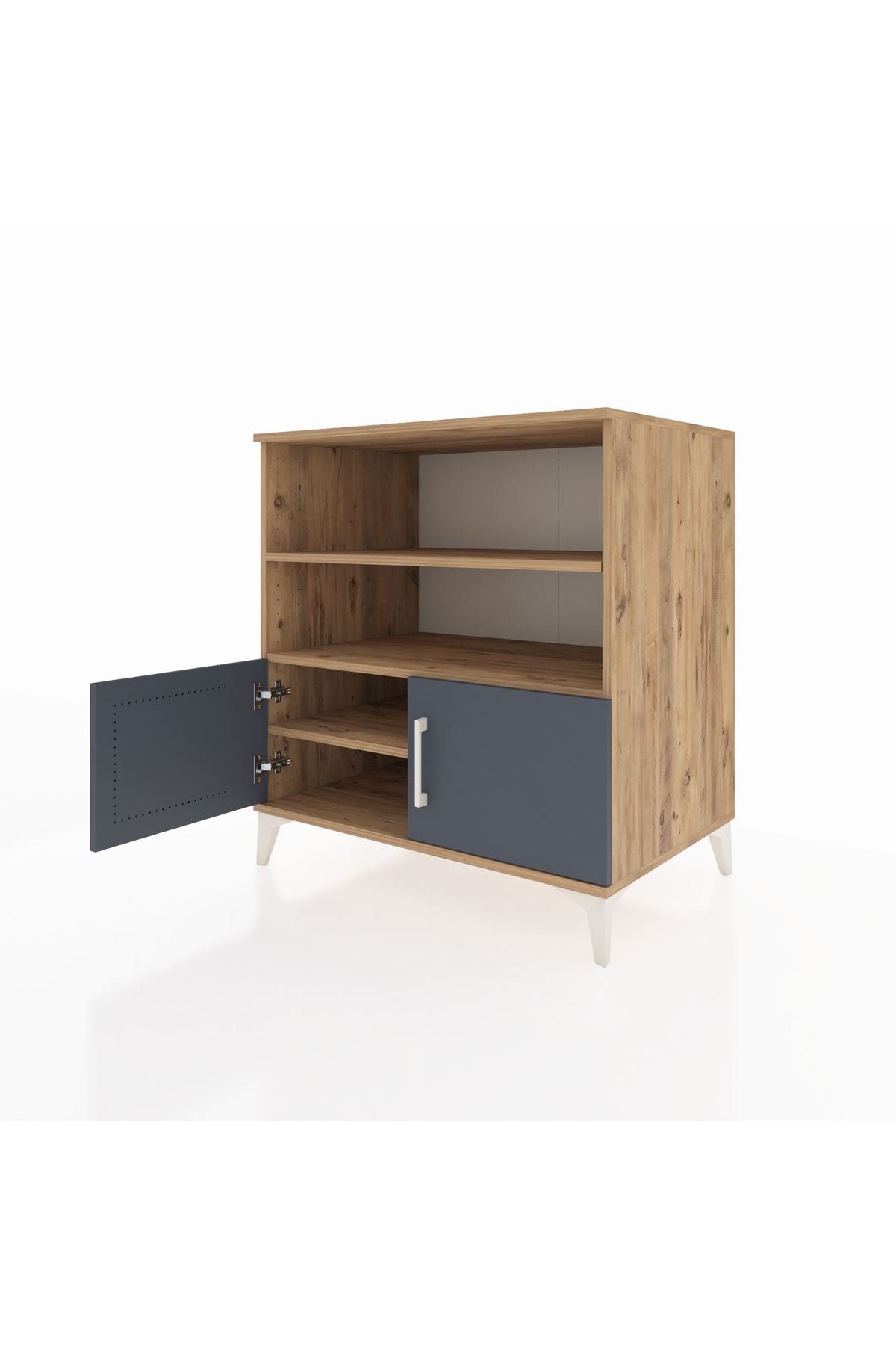 Kronos Şifonyer 3 Raflı 2 Kapaklı 88x59x96 - S70M028V8C