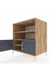Kronos Şifonyer 3 Raflı 2 Kapaklı 88x59x96 - S70M028V8C