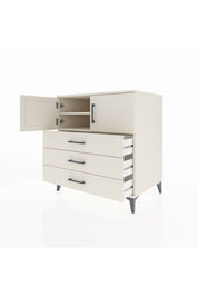 Kronos Şifonyer 2 Raflı 3 Çekmeceli 2 Kapaklı 88x59x96 - S70M029V1C