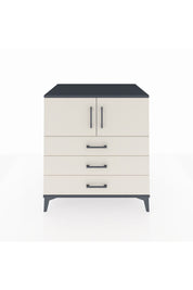 Kronos Şifonyer 2 Raflı 3 Çekmeceli 2 Kapaklı 88x59x96 - S70M029V4C