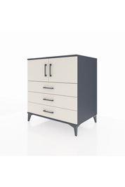Kronos Şifonyer 2 Raflı 3 Çekmeceli 2 Kapaklı 88x59x96 - S70M029V4C