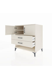 Kronos Şifonyer 2 Raflı 2 Çekmeceli 2 Kapaklı 88x59x96 - S70M030V1C