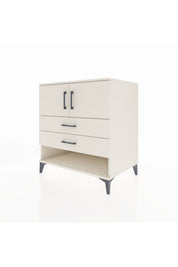Kronos Şifonyer 2 Raflı 2 Çekmeceli 2 Kapaklı 88x59x96 - S70M030V1C