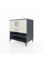 Kronos Şifonyer 3 Raflı Tek Çekmeceli 2 Kapaklı 88x59x96 - S70M031V4C