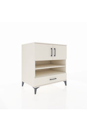 Kronos Şifonyer 4 Raflı Tek Çekmeceli 2 Kapaklı 88x59x96 - S70M032V1C