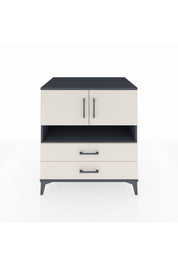 Kronos Şifonyer 3 Raflı 2 Çekmeceli 2 Kapaklı 88x59x96 - S70M033V4C