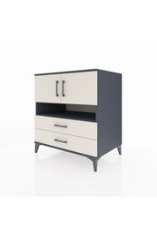 Kronos Şifonyer 3 Raflı 2 Çekmeceli 2 Kapaklı 88x59x96 - S70M033V4C