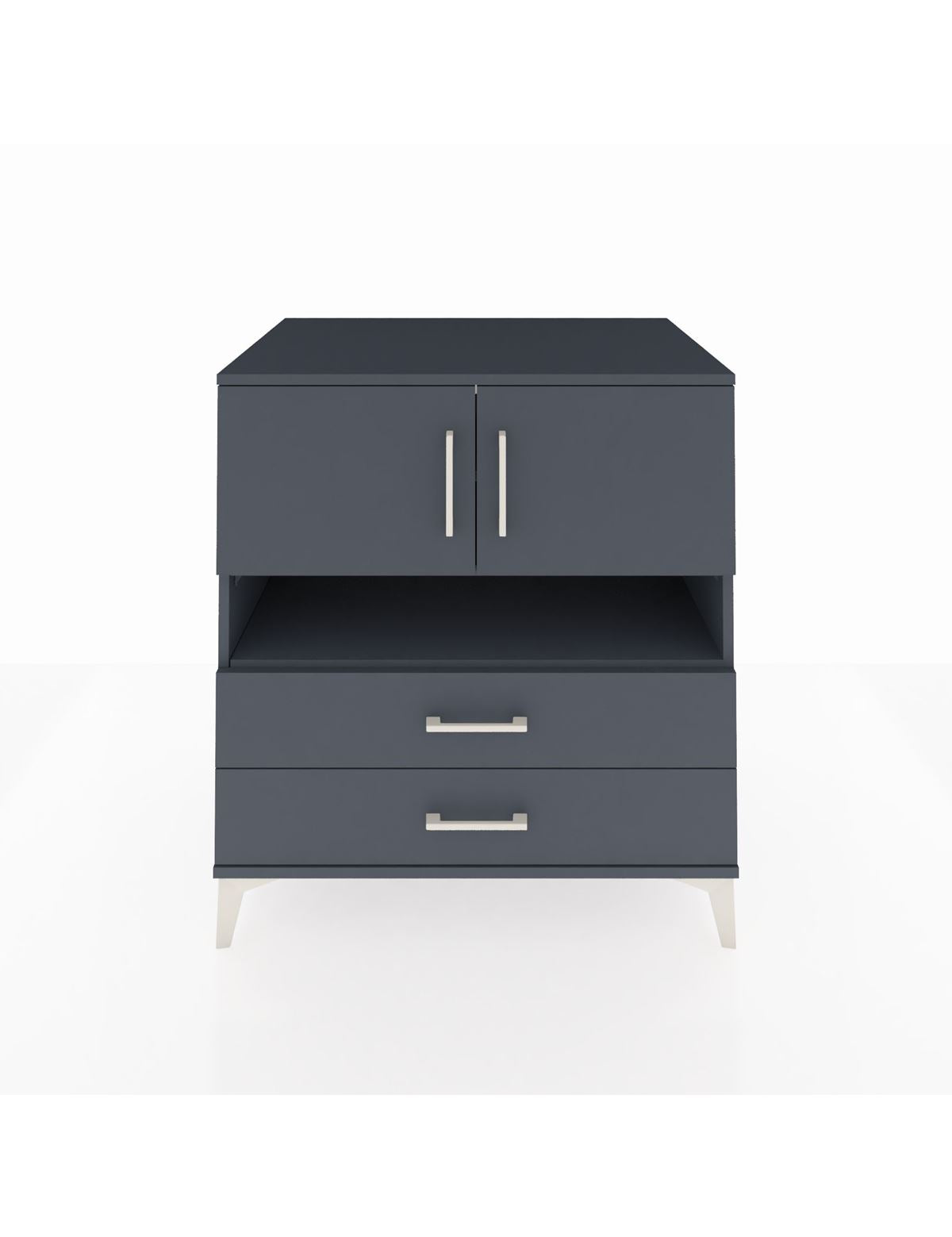 Kronos Şifonyer 3 Raflı 2 Çekmeceli 2 Kapaklı 88x59x96 - S70M033V5C