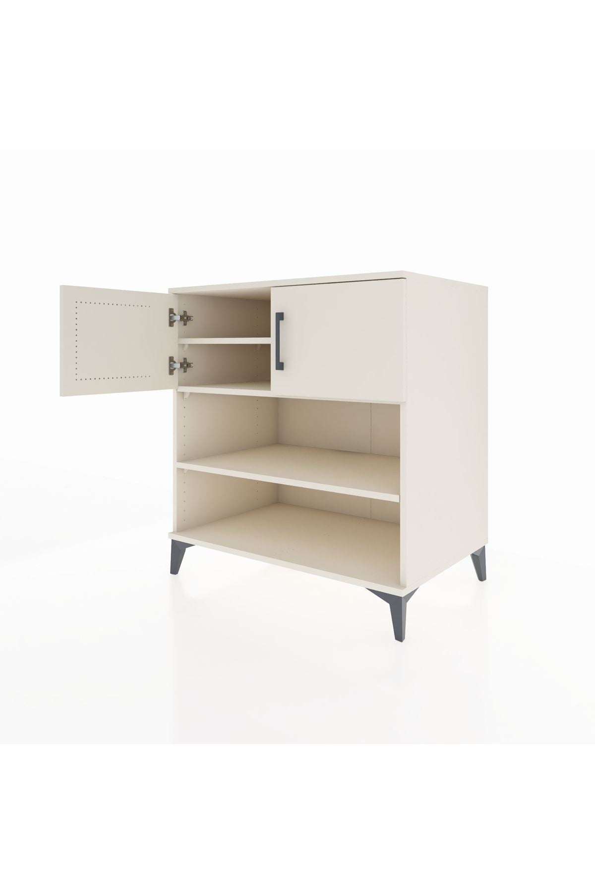 Kronos Şifonyer 3 Raflı 2 Kapaklı 88x59x96 - S70M034V1C