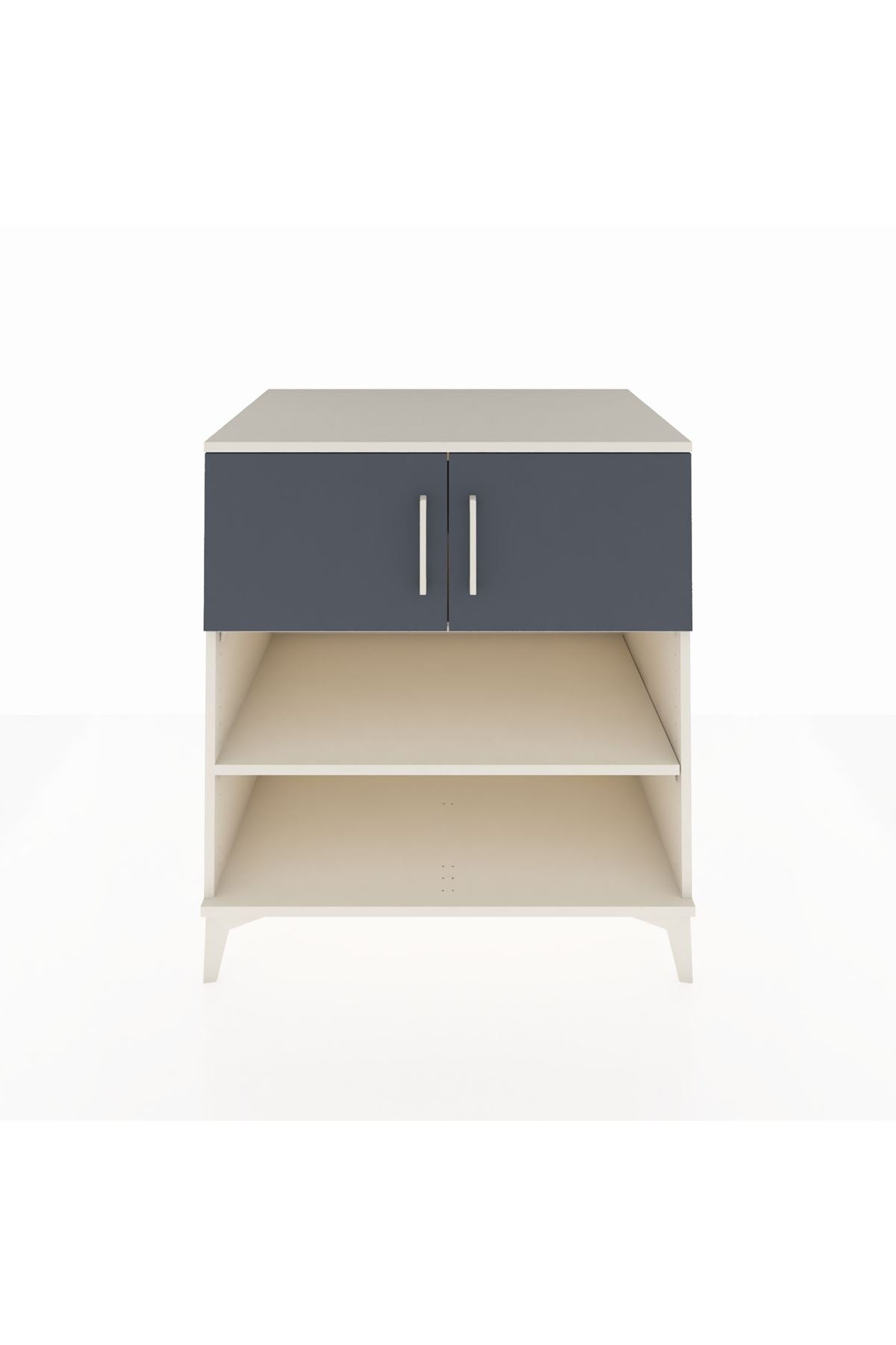 Kronos Şifonyer 3 Raflı 2 Kapaklı 88x59x96 - S70M034V2C
