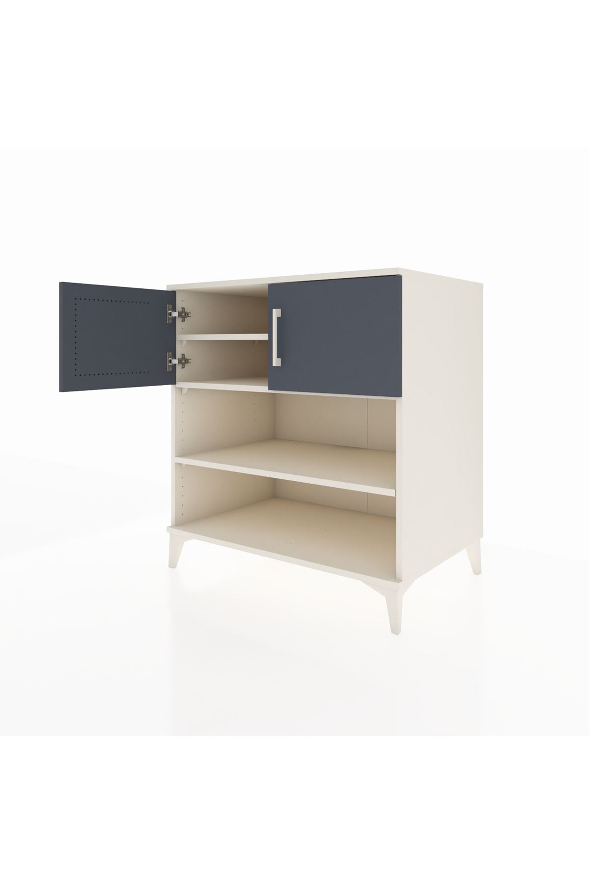 Kronos Şifonyer 3 Raflı 2 Kapaklı 88x59x96 - S70M034V2C