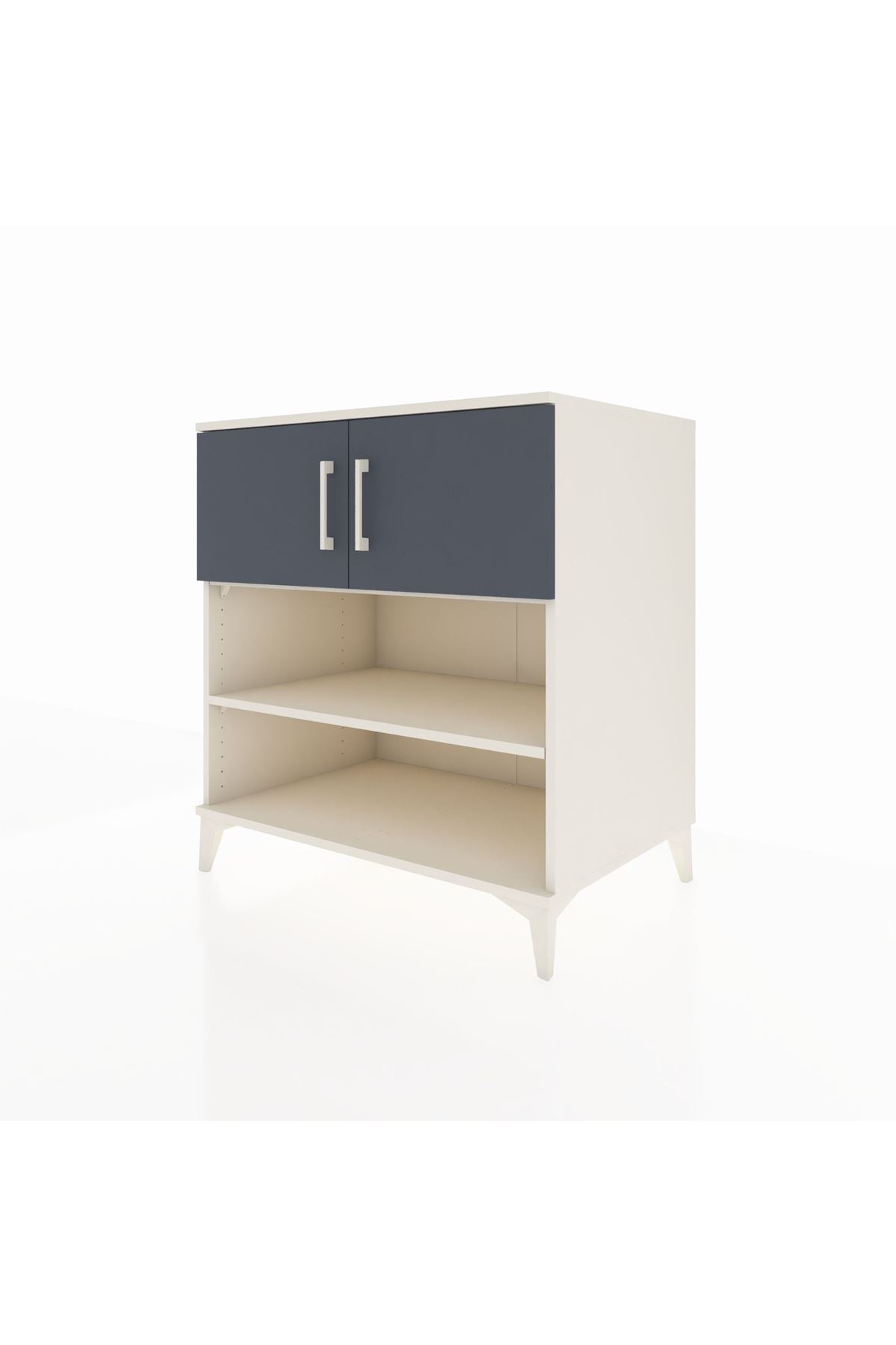 Kronos Şifonyer 3 Raflı 2 Kapaklı 88x59x96 - S70M034V2C