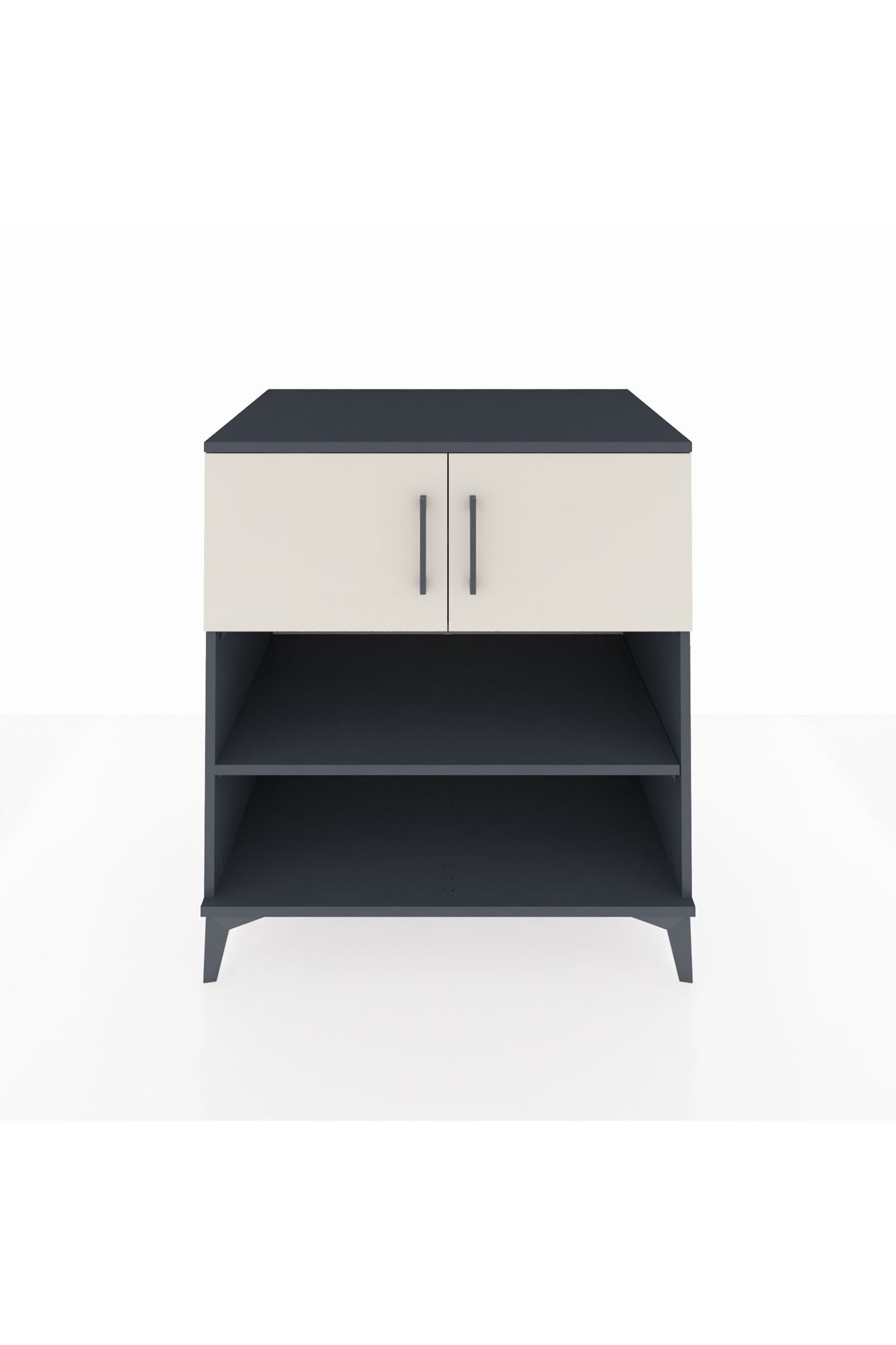 Kronos Şifonyer 3 Raflı 2 Kapaklı 88x59x96 - S70M034V4C