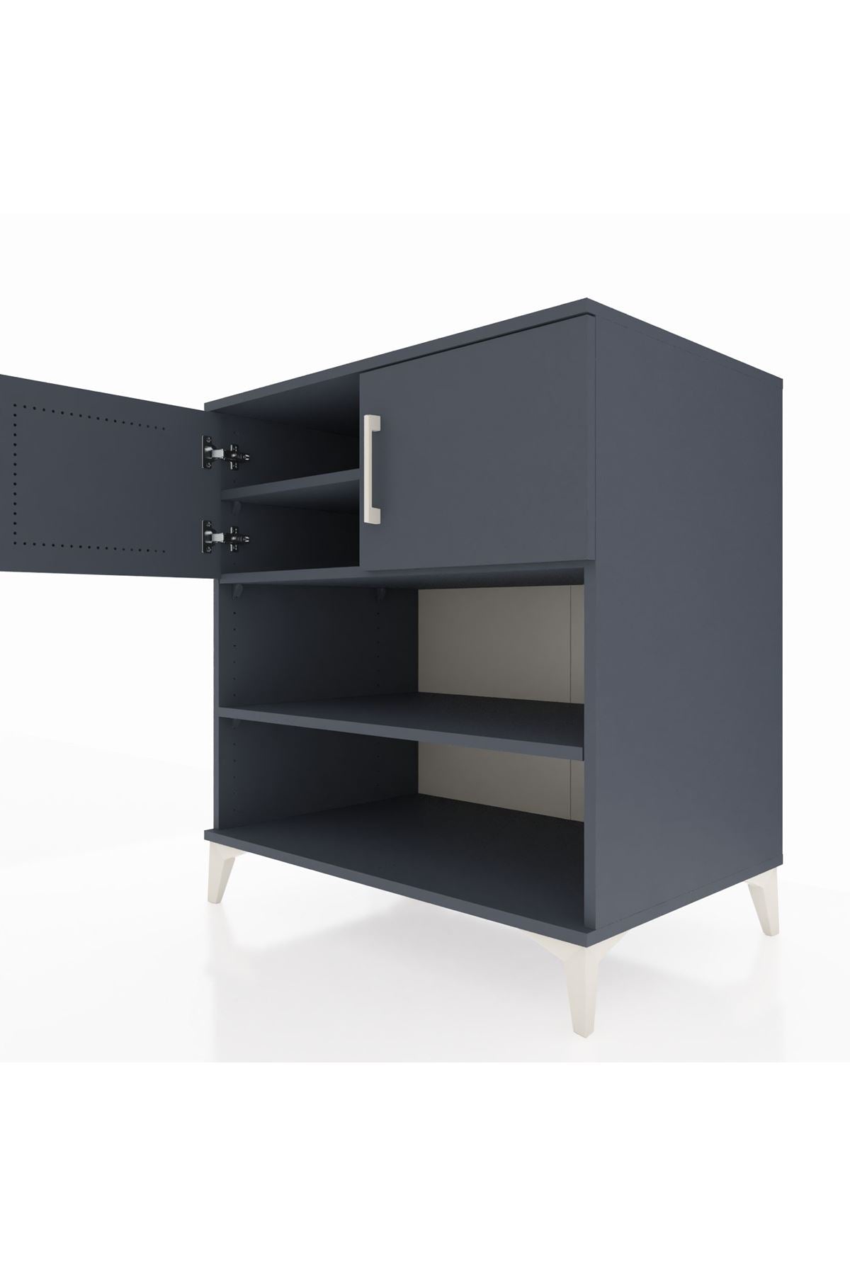 Kronos Şifonyer 3 Raflı 2 Kapaklı 88x59x96 - S70M034V5C
