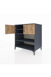 Kronos Şifonyer 3 Raflı 2 Kapaklı 88x59x96 - S70M034V6C