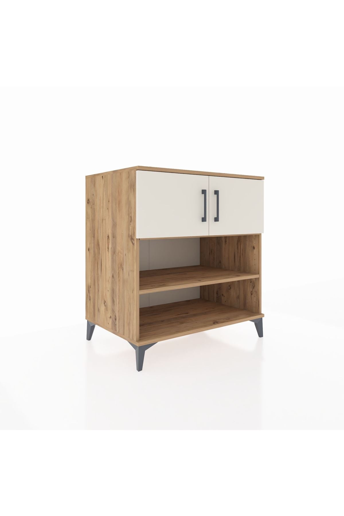 Kronos Şifonyer 3 Raflı 2 Kapaklı 88x59x96 - S70M034V7C