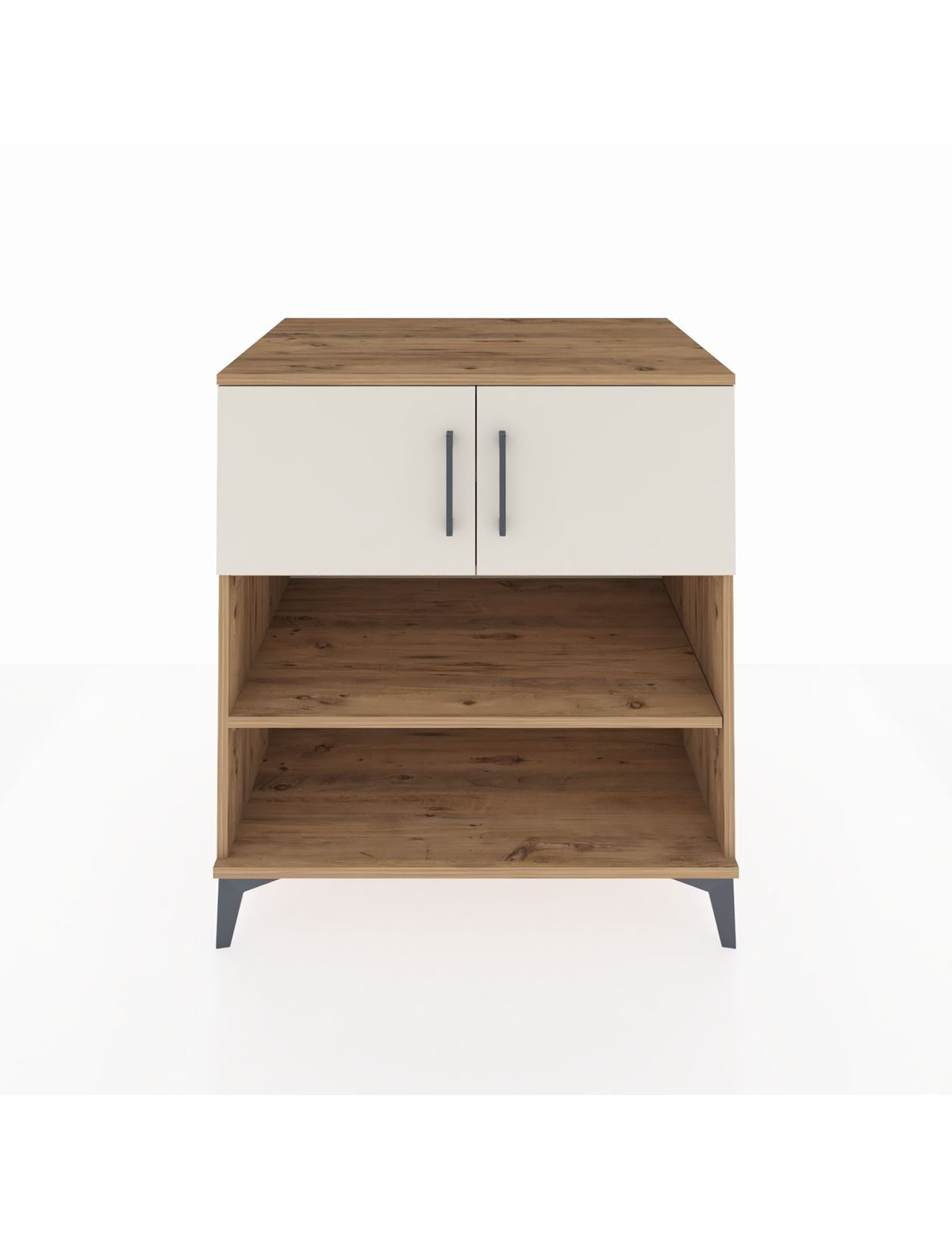 Kronos Şifonyer 3 Raflı 2 Kapaklı 88x59x96 - S70M034V7C