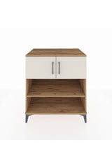 Kronos Şifonyer 3 Raflı 2 Kapaklı 88x59x96