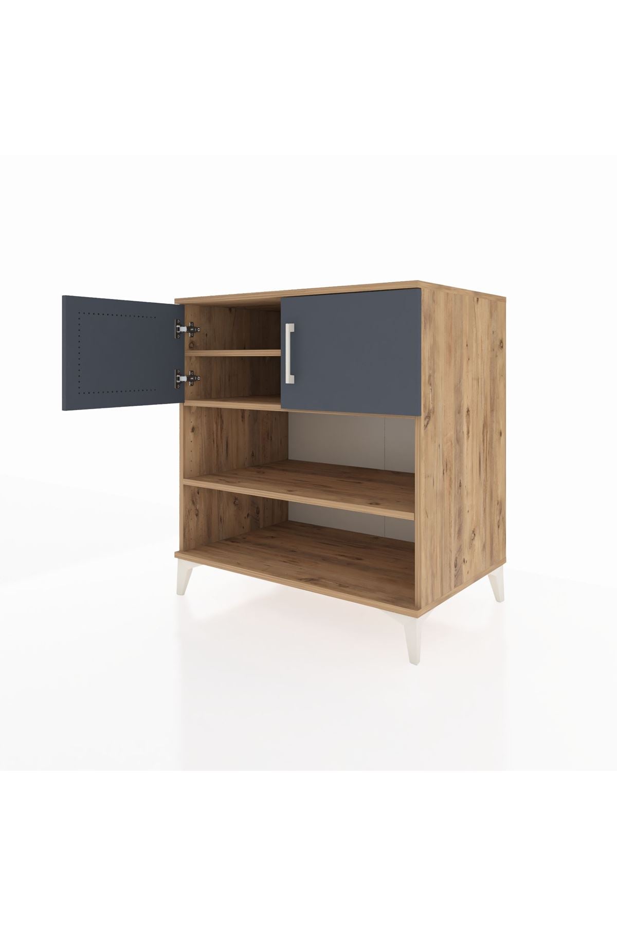 Kronos Şifonyer 3 Raflı 2 Kapaklı 88x59x96 - S70M034V8C