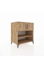 Kronos Şifonyer 3 Raflı 2 Kapaklı 88x59x96 - S70M034V9C