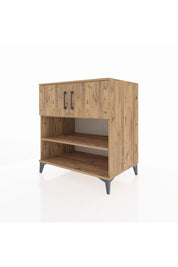 Kronos Şifonyer 3 Raflı 2 Kapaklı 88x59x96 - S70M034V9C