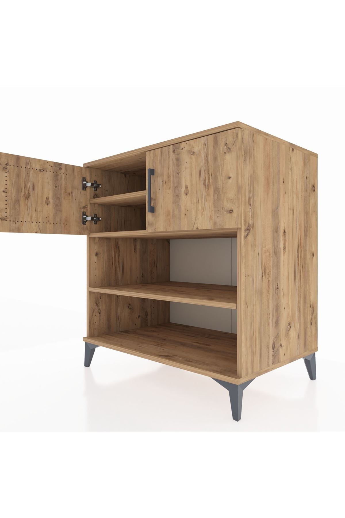 Kronos Şifonyer 3 Raflı 2 Kapaklı 88x59x96 - S70M034V9C