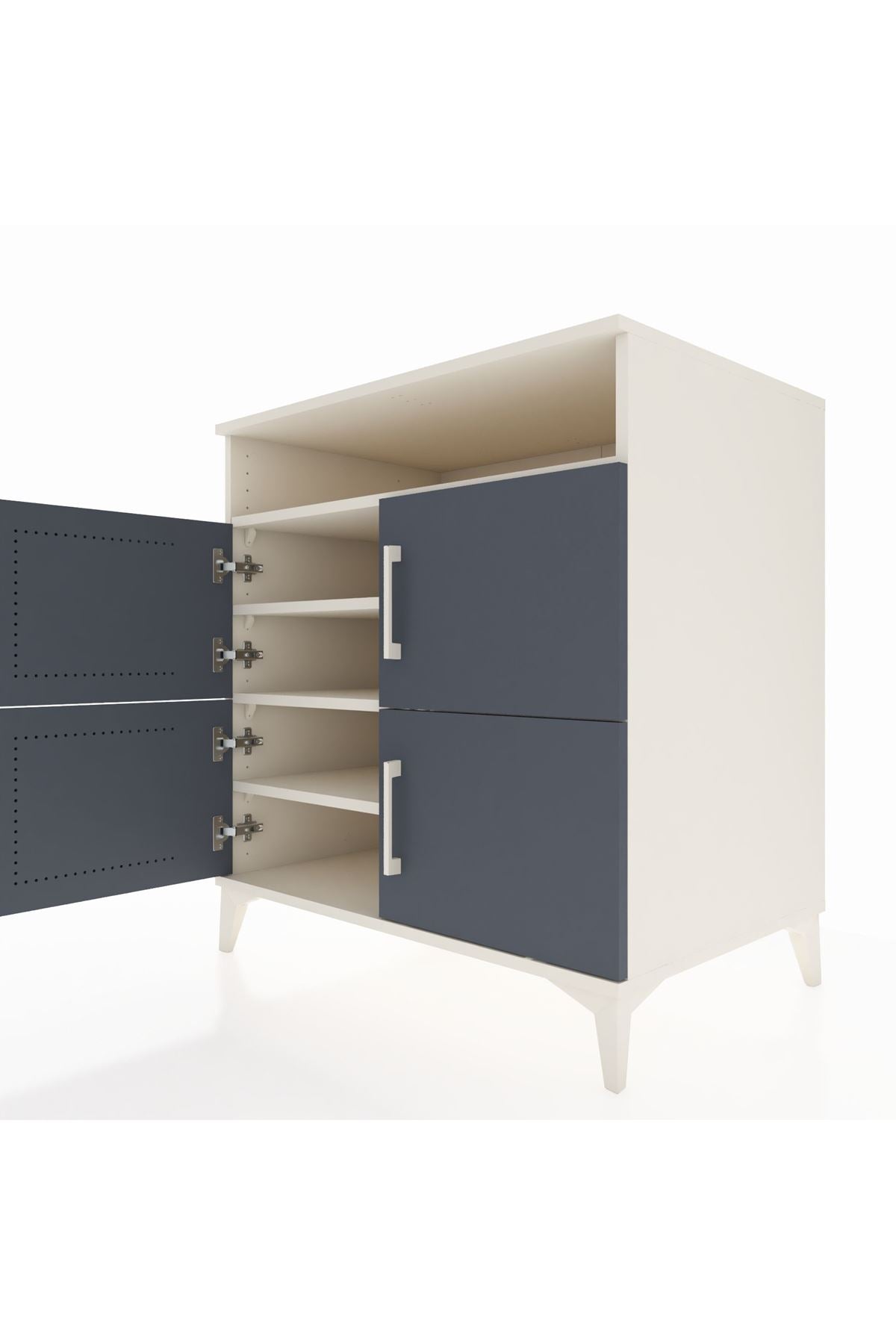 Kronos Şifonyer 4 Raflı 4 Kapaklı 88x59x96 - S70M035V2C