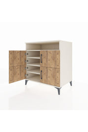 Kronos Şifonyer 4 Raflı 4 Kapaklı 88x59x96 - S70M035V3C