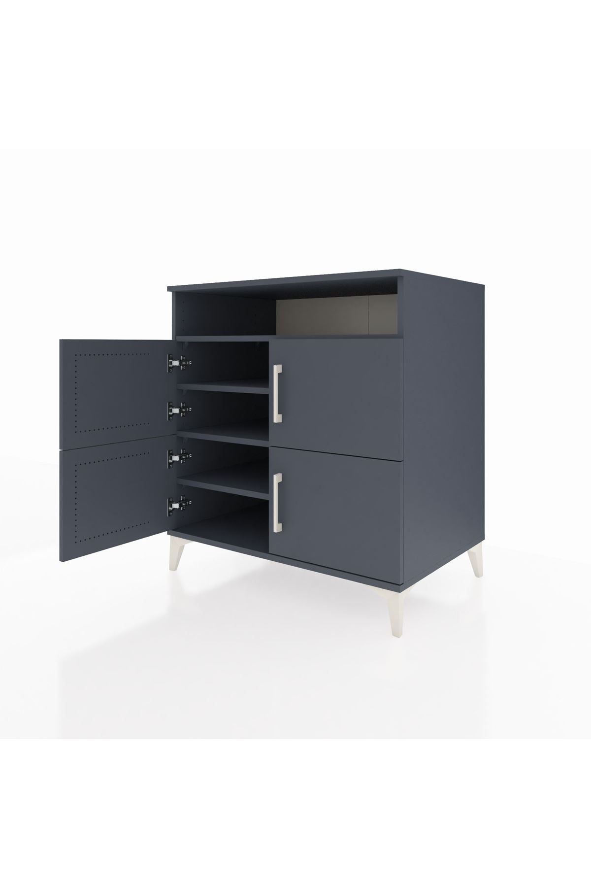 Kronos Şifonyer 4 Raflı 4 Kapaklı 88x59x96 - S70M035V5C