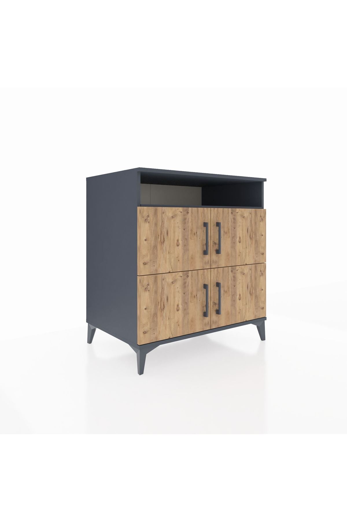 Kronos Şifonyer 4 Raflı 4 Kapaklı 88x59x96 - S70M035V6C