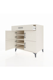 Kronos Şifonyer 3 Raflı Tek Çekmeceli 4 Kapaklı 88x59x96 - S70M036V1C