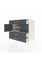 Kronos Şifonyer 2 Raflı 3 Çekmeceli 2 Kapaklı 88x59x96 - S70M037V2C