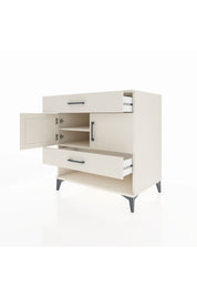 Kronos Şifonyer 2 Raflı 2 Çekmeceli 2 Kapaklı 88x59x96 - S70M038V1C